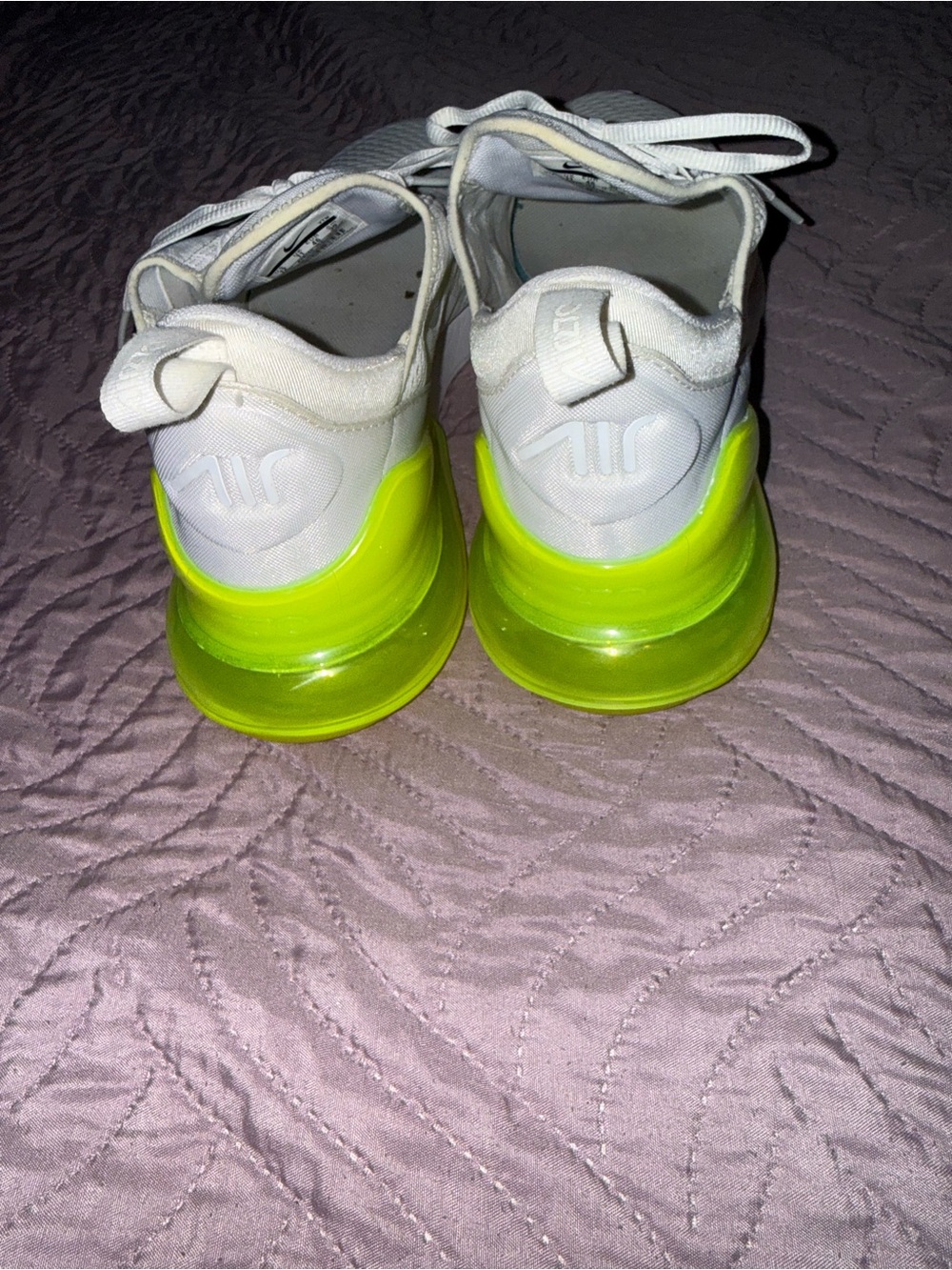 Nike White Air Max Shoes - Picture 3 of 6